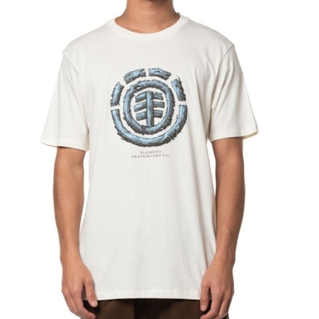 Camiseta Element Wooden Tree Off White