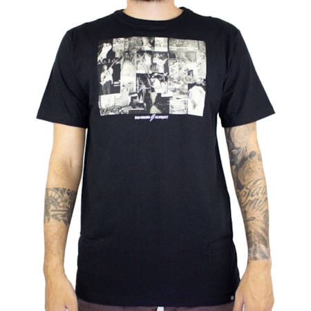 Camiseta Element X Bad Brains Collage Preto