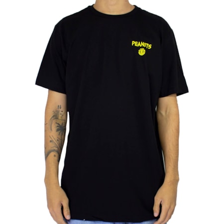 Camiseta Element X Peanuts Kruzer Preto