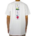 Camiseta Element X Peanuts Page Branco