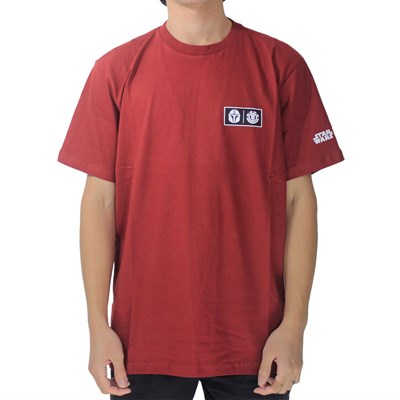Camiseta Element X Star Wars Mando Vermelho