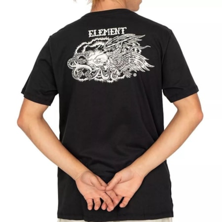 Camiseta Element Zeus Preto