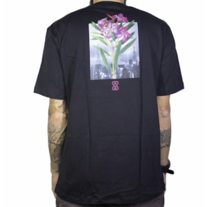 Camiseta future Botanical Preta