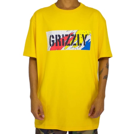 Camiseta Grizzly All That Stamp Gold GMD2001P36