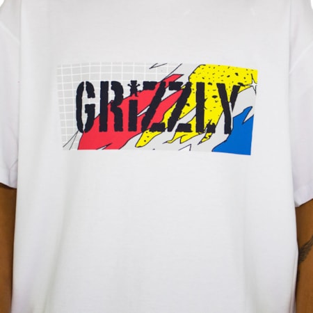 Camiseta Grizzly All That Stamp White GMD2001P36