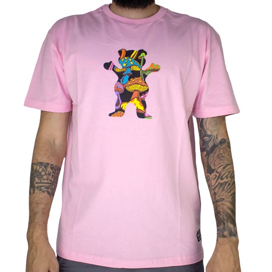 Camiseta Grizzly Fungi Og Bear GMB2001P16 Pink