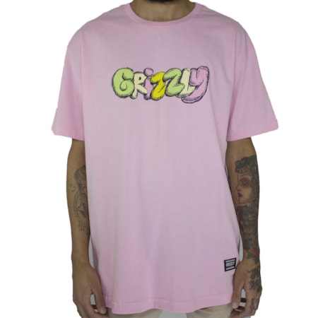 Camiseta Grizzly Fuzzy GMD1901P04 Pink