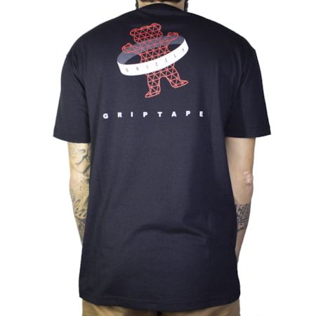 Camiseta Grizzly Gridley GMC1901P08 Black