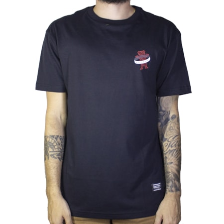 Camiseta Grizzly Gridley GMC1901P08 Black