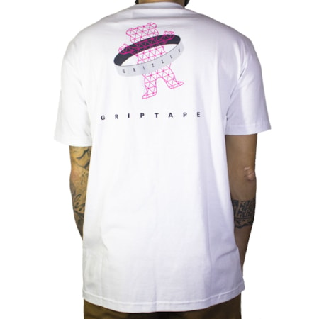 Camiseta Grizzly Gridley GMC1901P08 White