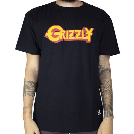 Camiseta Grizzly Grizzfest GMD1901P02 Black