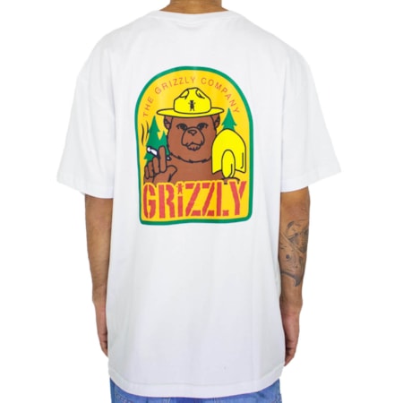 Camiseta Grizzly Prevention White GMD2001P30