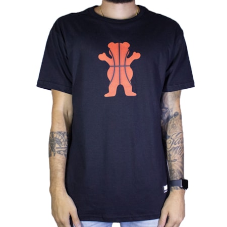 Camiseta Grizzly Sport Bear Basketball G19br011 Preta