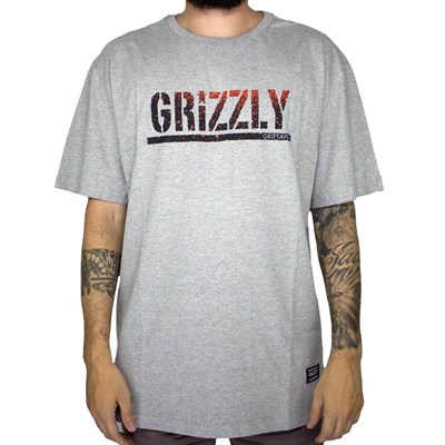 Camiseta grizzly Stamp Fadeway Grey GMA2001P15