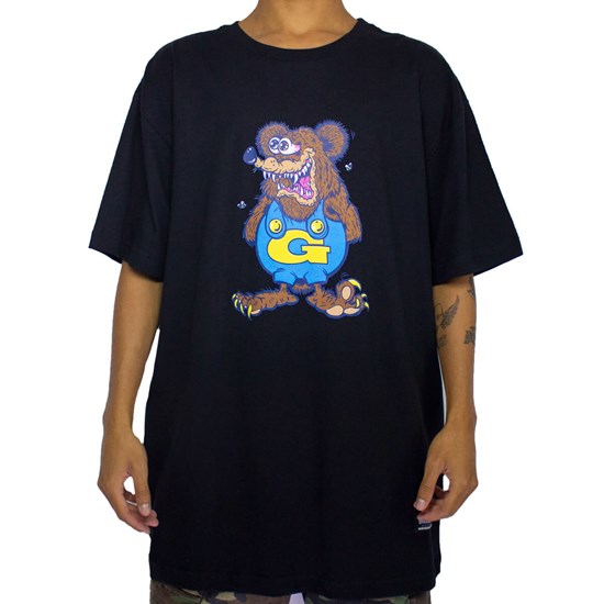 Camiseta Grizzly The Bear Black GMC2001P15