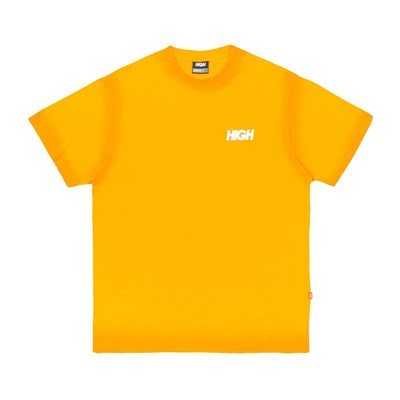 Camiseta High Company Bleached Logo Orange