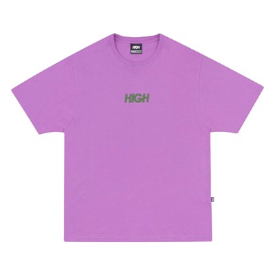 Camiseta High Company Logo Fucsia