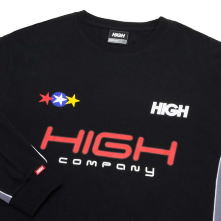 Camiseta High Company Longsleeve Crew Black