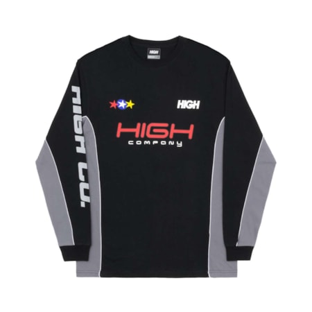 Camiseta High Company Longsleeve Crew Black