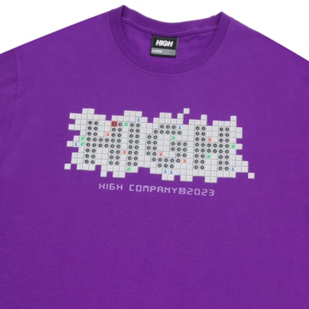 Camiseta High Company Minesweeper Purple