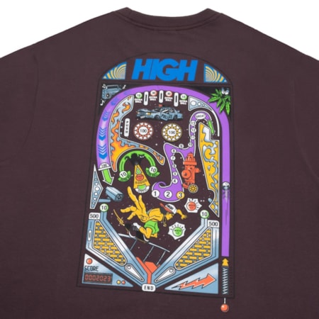 Camiseta High Company Pinball Brown