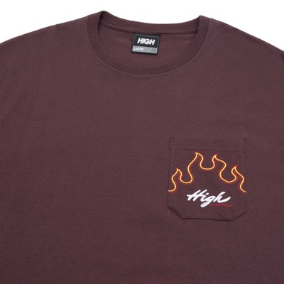 Camiseta High Company Pocket Futtoburo Brown