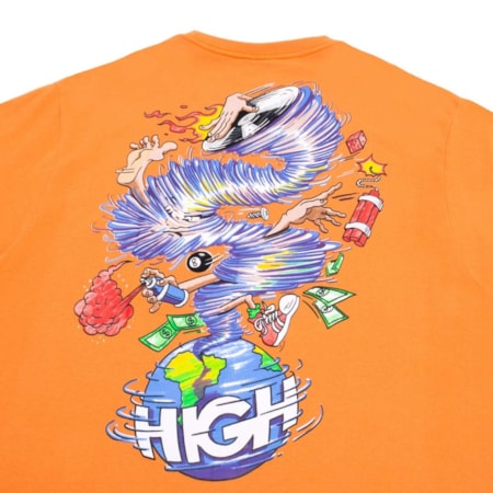 Camiseta High Company Tornado Orange