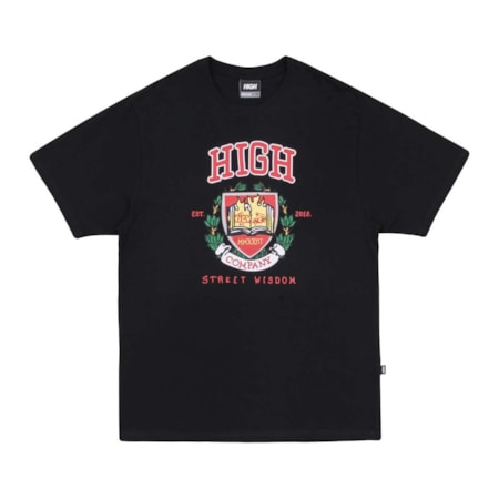 Camiseta High Company University Black