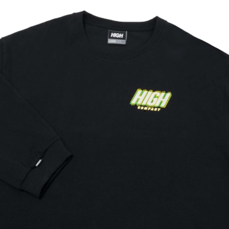 Camiseta High Longsleeve Fusion Black