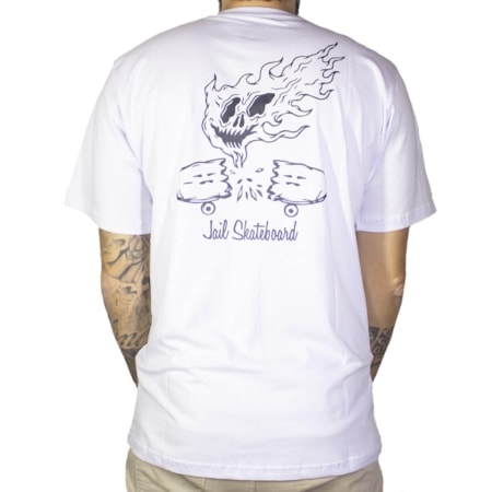 Camiseta Jail Ghost Branco