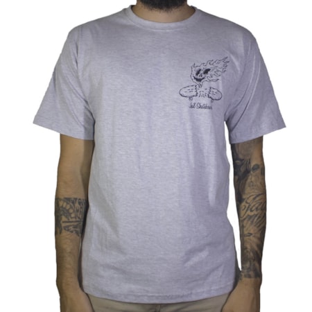 Camiseta Jail Ghost Cinza