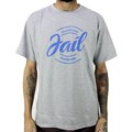 Camiseta Jail Skateboard Classic Cinza