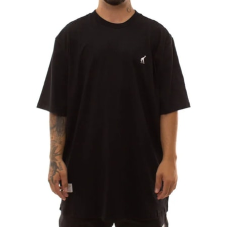 Camiseta Lrg 47 Knit Preto