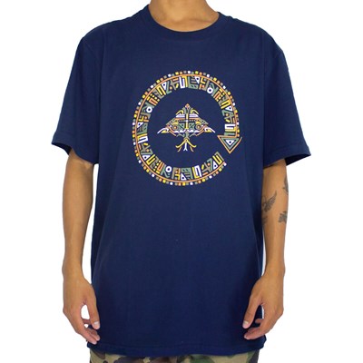 Camiseta Lrg Aztec Azul Marinho