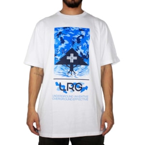 Camiseta Lrg Camo Tribe Tree Branco