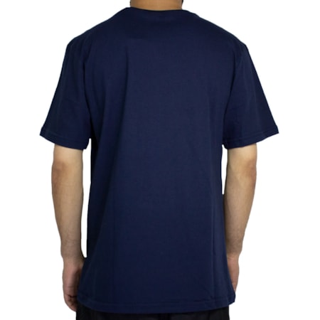 Camiseta Lrg Double Azul Marinho