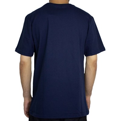Camiseta Lrg Double Azul Marinho