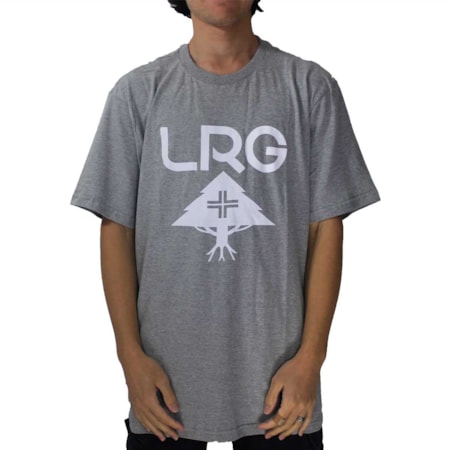 Camiseta Lrg Double Og Cinza