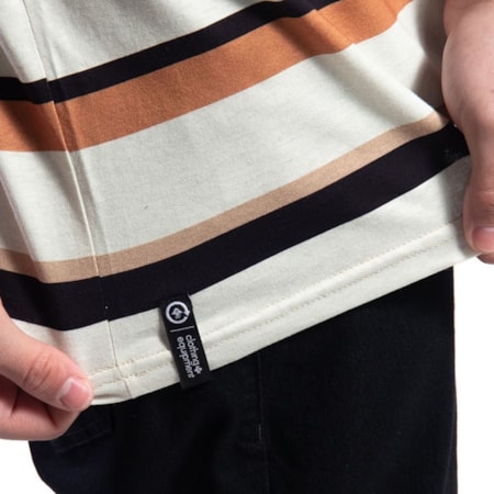 Camiseta Lrg Elevated Makers knit Areia