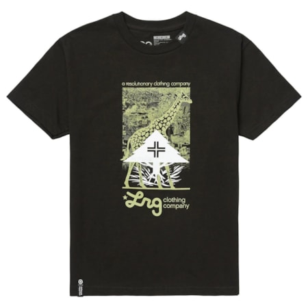 Camiseta Lrg From The Ground Up Preto