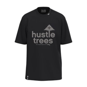 Camiseta Lrg Hustle Trees Preto 