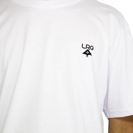 Camiseta Lrg Logo Plus Branco