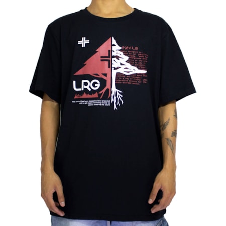 Camiseta Lrg Organic Preto