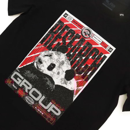 Camiseta Lrg Panda Edition Preto