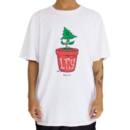 Camiseta Lrg Pot Luck Branco