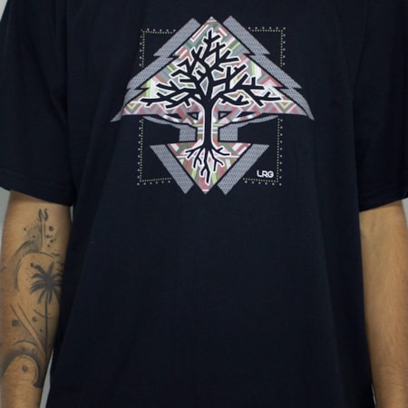 Camiseta Lrg Roots Tree Black