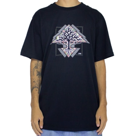 Camiseta Lrg Roots Tree Black