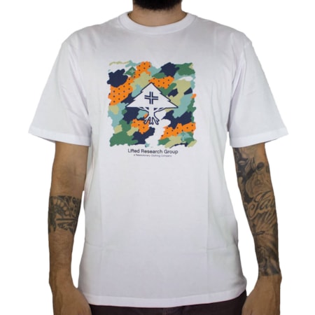 Camiseta Lrg Scribble Branco