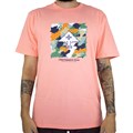 Camiseta Lrg Scribble Rosa