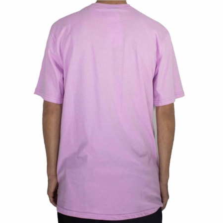 Camiseta Lrg Stack Logo Rosa